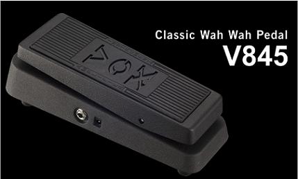 VOX Announces New V845 Wah Pedal